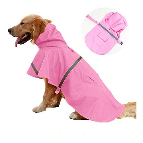 Chubasquero Para Perros Jwpc Chaqueta Para La Lluvia Para Pe