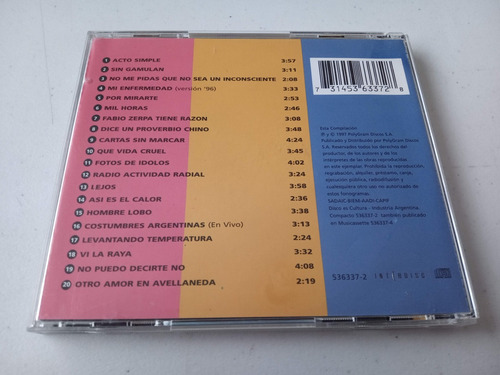 Andres Calamaro · Completo - Cd Imp Argentina / Mb Estado (Usado)
