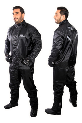 Impermeable Tipo Sudadera Para Moto Completo Bota Regulable