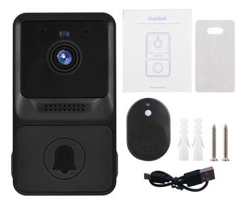 Campainha De Vídeo Com Câmera Campainha Sem Wifi Intelig