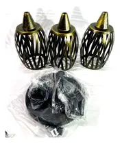 Comprar Plafon Luminaria Colgante 3 Artefactos & Base Techo Metal J8