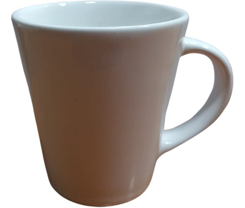 Jarro Mug Ceramica Drop Blanco X6u 250ml 12x9cm Taza Café Te