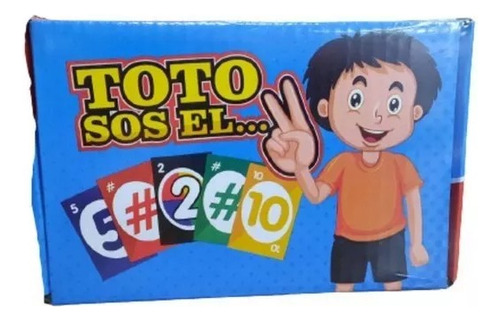  Juego De Cartas Uno Dos Toto Tenes El Dos - Del Tomate