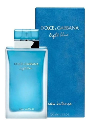 Perfume Dama D&g Light Blue Intense 100 Ml Edp Original Usa