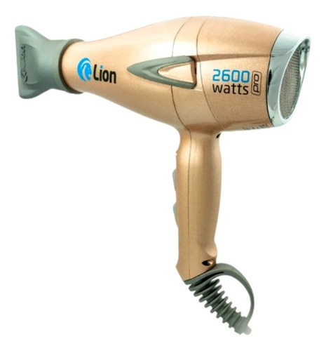 Secador De Cabelo Lion Tutti Pro 2600w 220v Dourado