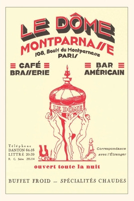 Libro Vintage Journal Ad For French Cafe - Found Image Pr...