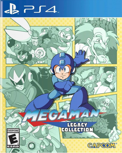 Megaman Legacy Collection Juego Ps4 Fisico Original Sellado