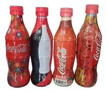 Comprar Coleccion De 4 Botellas De Coca Cola  Con Liquido