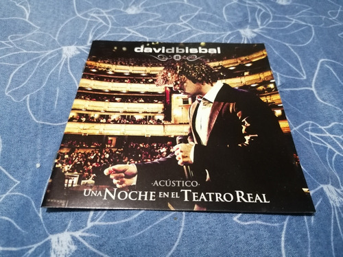 Cd: David Bisbal - Una Noche En El Teatro Real Cd+dvd 2011mx