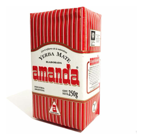 Yerba Mate Tradicional Amanda 250 Gr - Kg a $18900