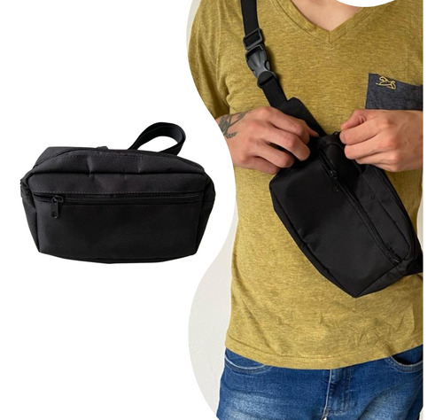 Pochete Bag Masculino Feminino  Multiuso Cintura Mini Bolsa 