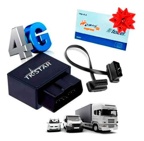 Gps Rastreador Tracker 4g Obd Auto Camion Plataforma