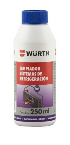 Limpiador Wurth Sistemas De Refrigeración 200 Ml
