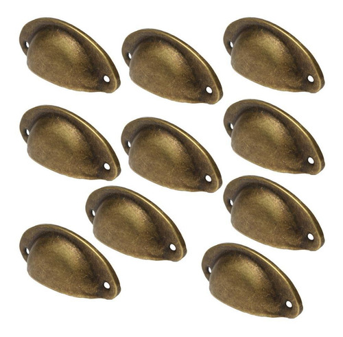 Imagen 7 de 12 de 20 Piezas De 3 Con Forma De Concha Antigua, Perillas Para