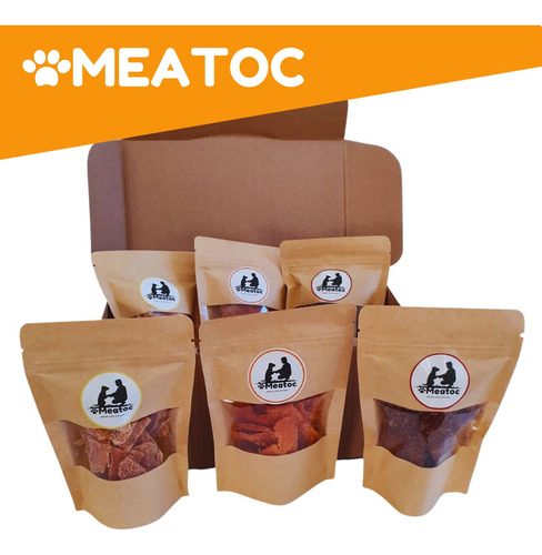 Pack Carne Vacuno Y Pollo Deshidratado (premio Saludable)