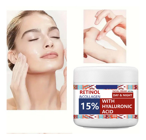Creme Diurno E Noturno De 50 G De Retinol - Rosto Levemente