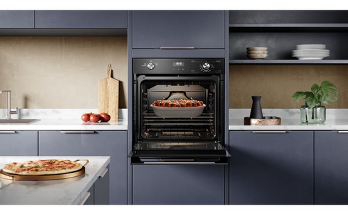 Horno Convección Negro Empotrable A Gas Electrolux 80l Effic