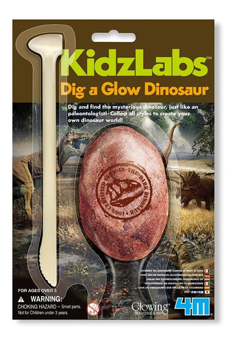 Kit De Excavación Dinosaurios Misteriosos Kidzlabs Toysmith