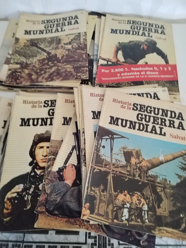 44 Fasciculos De La Segunda Guerra Mundial. 