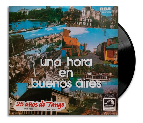 Una Hora En Buenos Aires Vol.viii - 25 Años De Tango - 3lp