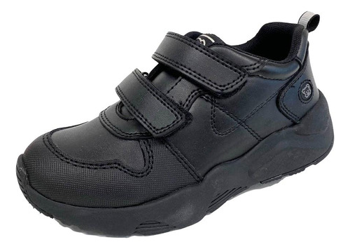 Zapato Escolar Niño Negro Pllín (pzt76neg)