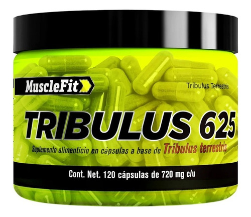 Vitaminas Musclefit Tribulus 625mg 120 Caps Sabor Sin sabor