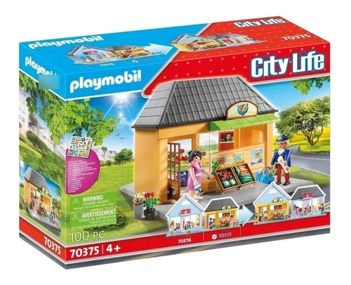 Playmobil 70375 City Life Mi Supermercado De La Ciudad Origi