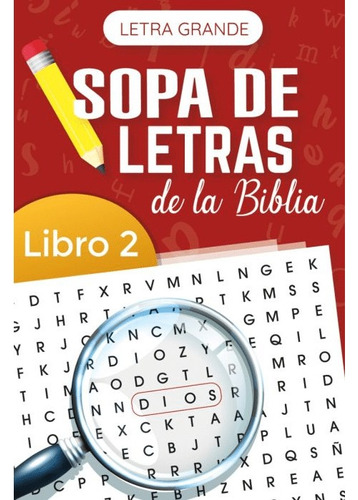 Sopa De Letras De La Biblia Libro #2 Con Letra Grande