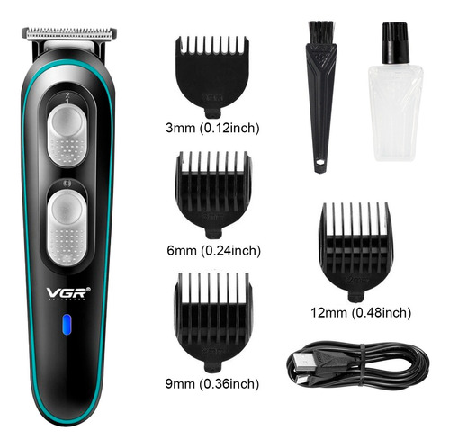 Aparador de pelo VGR V-055  preto