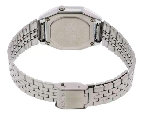 Imagen 5 de 6 de Reloj Mujer Casio La680wa-7 Plateado Digital / Lhua Store