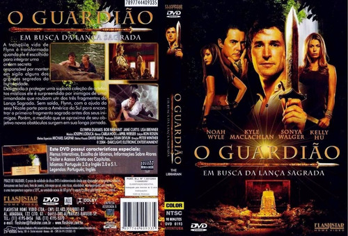 O Guardiao Em Busca Lanca Sagrada 1 2 E 3 Dvds Orig Lacrados
