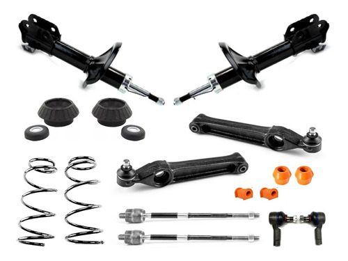 Kit Amortiguadores Resorte Horquillas Bieletas Matiz 06-15  