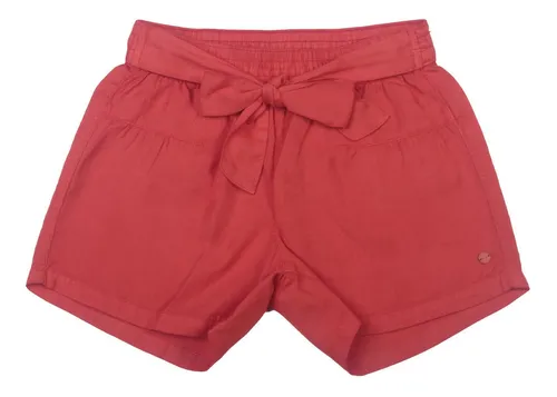 Short Niña Rojo Pillin