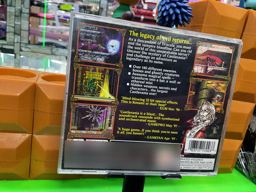 Castlevania Symphony Oh The Night Ps1 Completa (Reacondicionado)