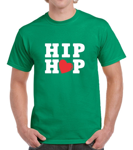 Camiseta Playera Rap Hip Hop Arte Urbano Heart