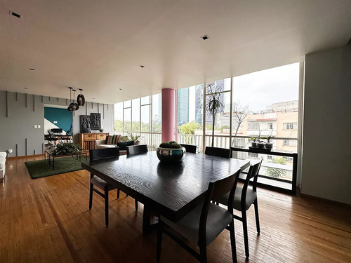 Increíble Departamento En Venta!!! A Unos Pasos Del Castillo De Chapultepec Y Del Metro, A Unas Calles De Torre Mayor De Reforma, Sobre Av Veracruz #11 Colonia Roma Norte, Cuauhtémoc, Cdmx - Lc25-zf