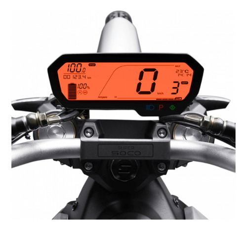 Imagen 10 de 17 de Moto Electrica Scooter Super Soco Ts Italiana 2400watts