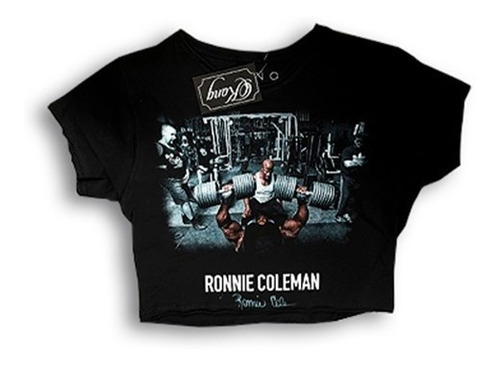 Crop Top Kong Clothing Ronnie Coleman Ropa Gym Fitness