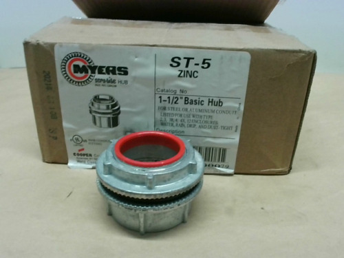 Crouse-hinds Myers St-5 1-1/2 Basic Hub Die Cast Insula Ddd