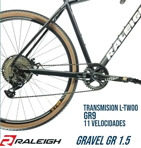 Bicicleta Raleigh Gr 1.5 Aluminio Hombre Tipo Gravel Adulto Rendimiento Y  Versatilidad Todo Terreno Mtb Ruta