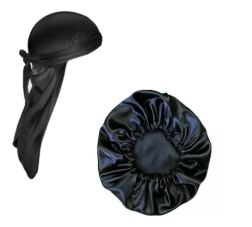 TOUCA DURAG PARA WAVES E PROTEGER TRANÇA BANDANA ANTI FRIZZ