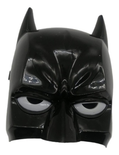 Mascara Batman Super Héroe 2032 Murciélago Halloween Color Negro Luz