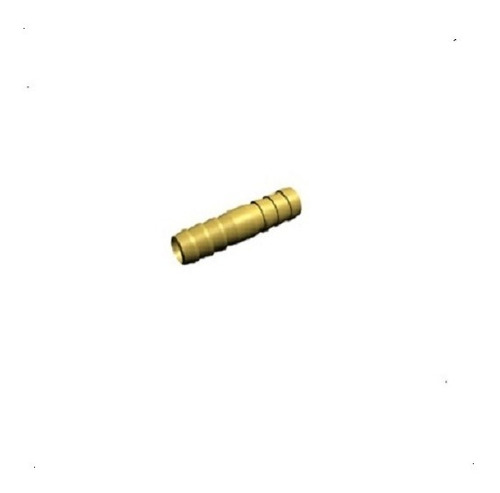 Racord Doble  Espiga 10mm -  3/8   Acero Cinc. Nacional