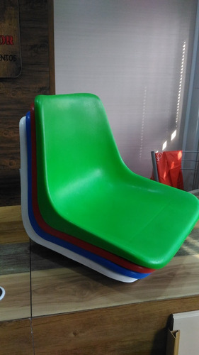 Imagen 5 de 7 de Asiento Plastico Butaca Monocasco Pvc