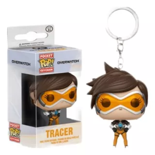 Funko Pop Tracer Pocket Keychain Overwatch Llavero