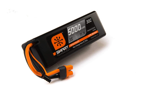 Spektrum Bateria Inteligente Rc Lipo: 5000mah 3s 11.1v 30c C