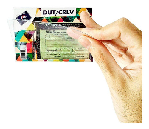 Capa Protetora Para Dut - Crlv - Kit Com 700 Und.