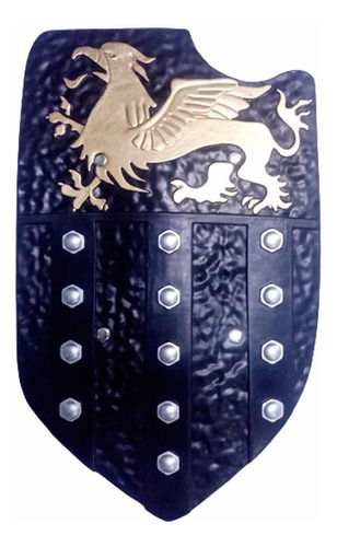 Escudo Medieval Decorativo De Látex Mitológico