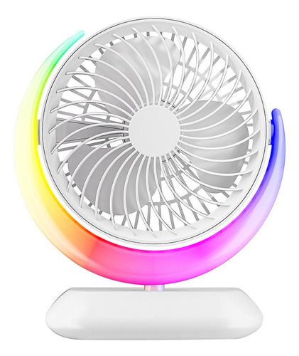 A Ventilador Giratorio De Escritorio Q Big G, Moderno Y