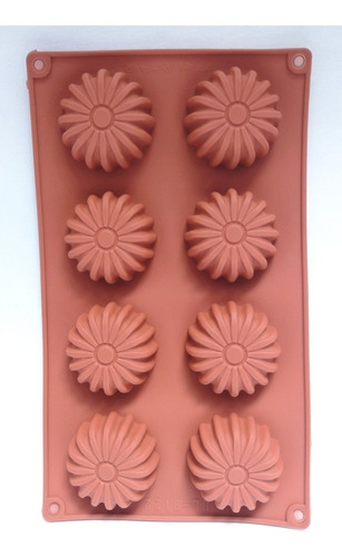 Molde De Flores Silicona Resina Porcelana Jabones Chocolate 